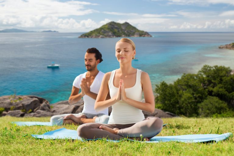 yoga wellness retreat qld queensland ocean beach