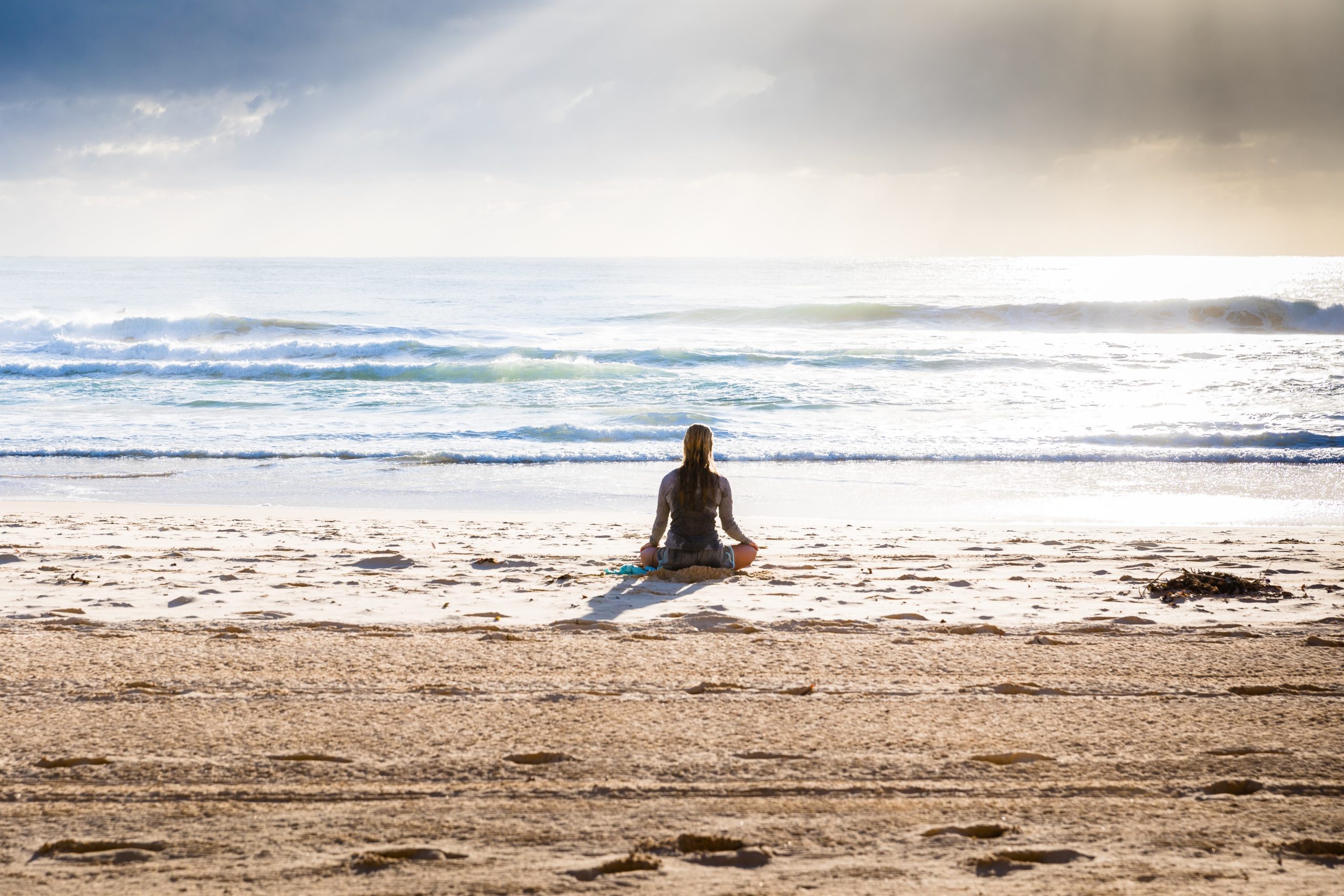 yoga wellness retreat queensland qld beach meditation